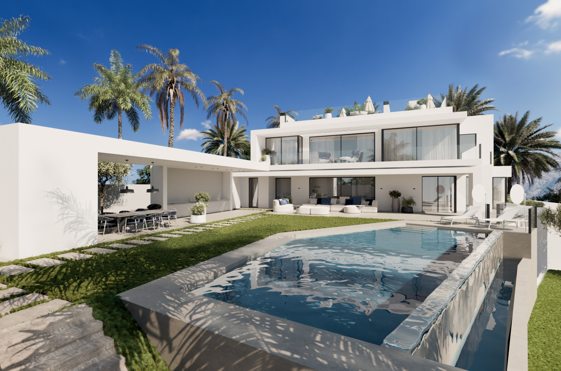 6 Bedroom Villa in Cascada de Camoján, Marbella’s Golden Mile