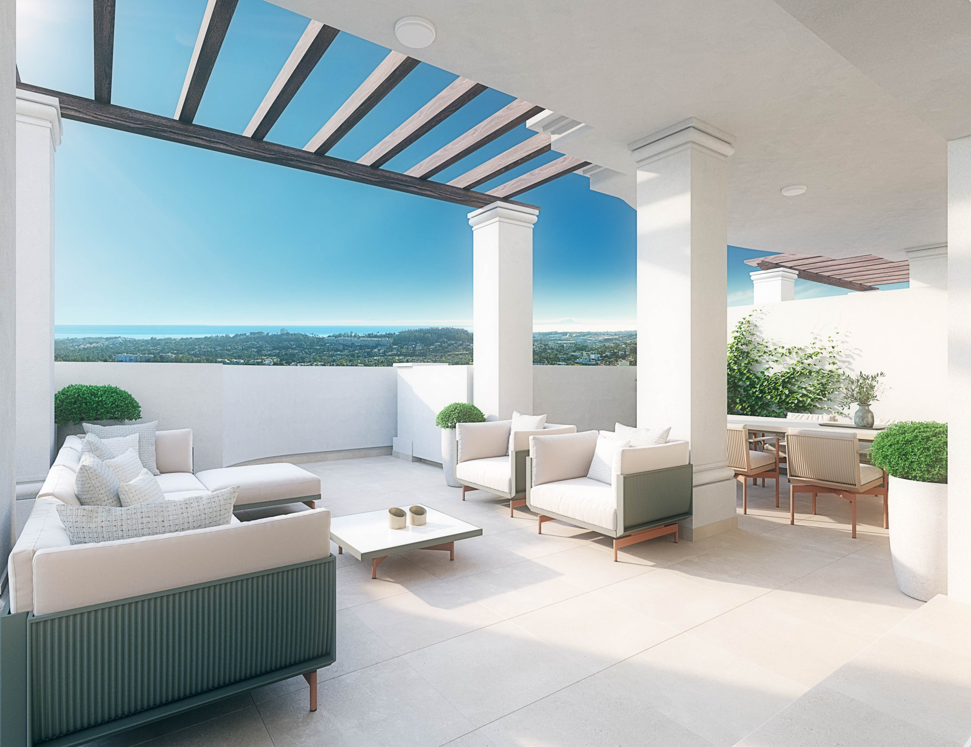 2 Bedroom Penthouse in Supermanzana H, Nueva Andalucía