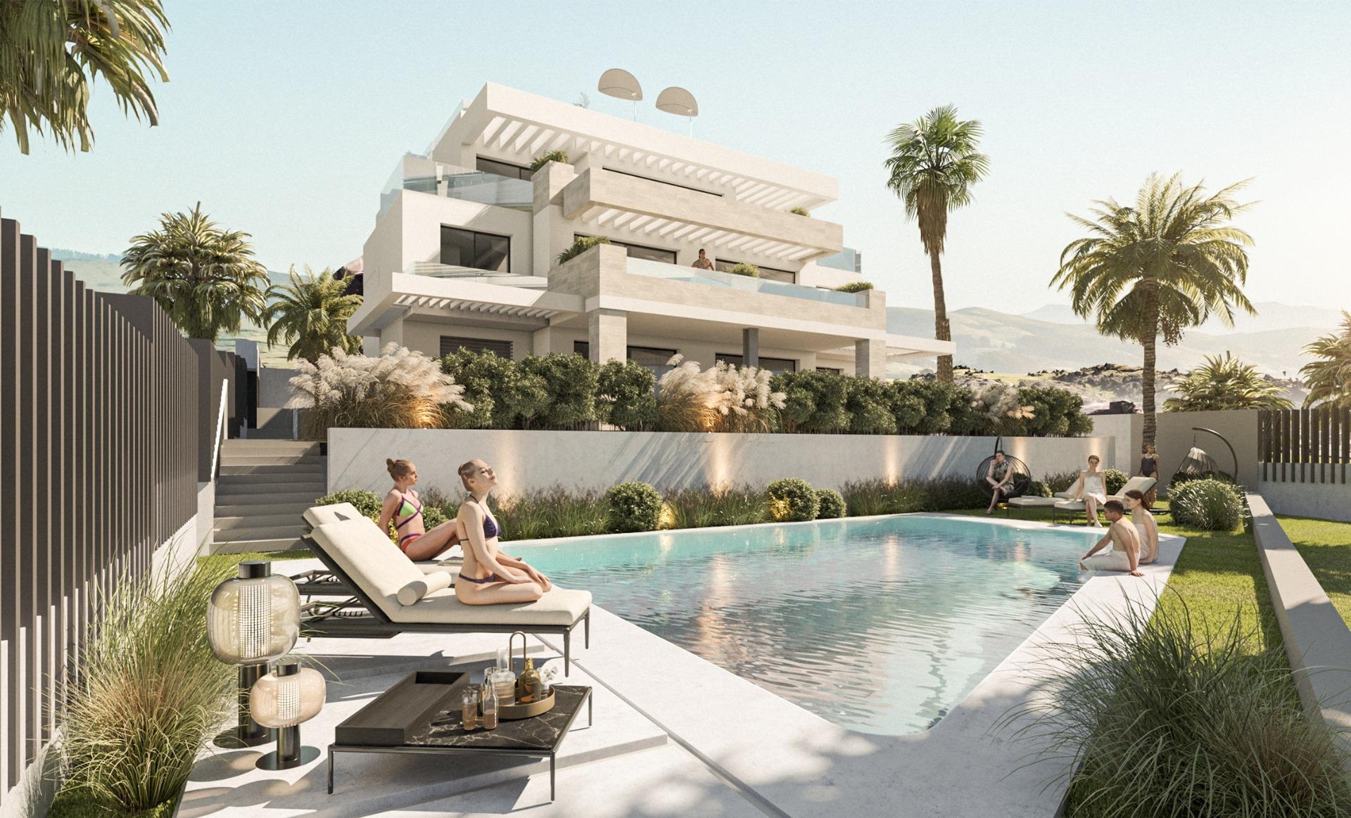 2 Bedroom Apartment in Buenas Noches, Estepona