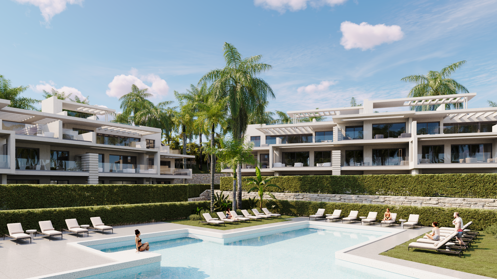 3 Bedroom Apartment in Estepona Town