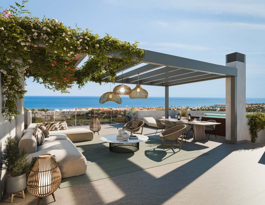 2 Bedroom Penthouse in Casares Playa, Bahia de Casares
