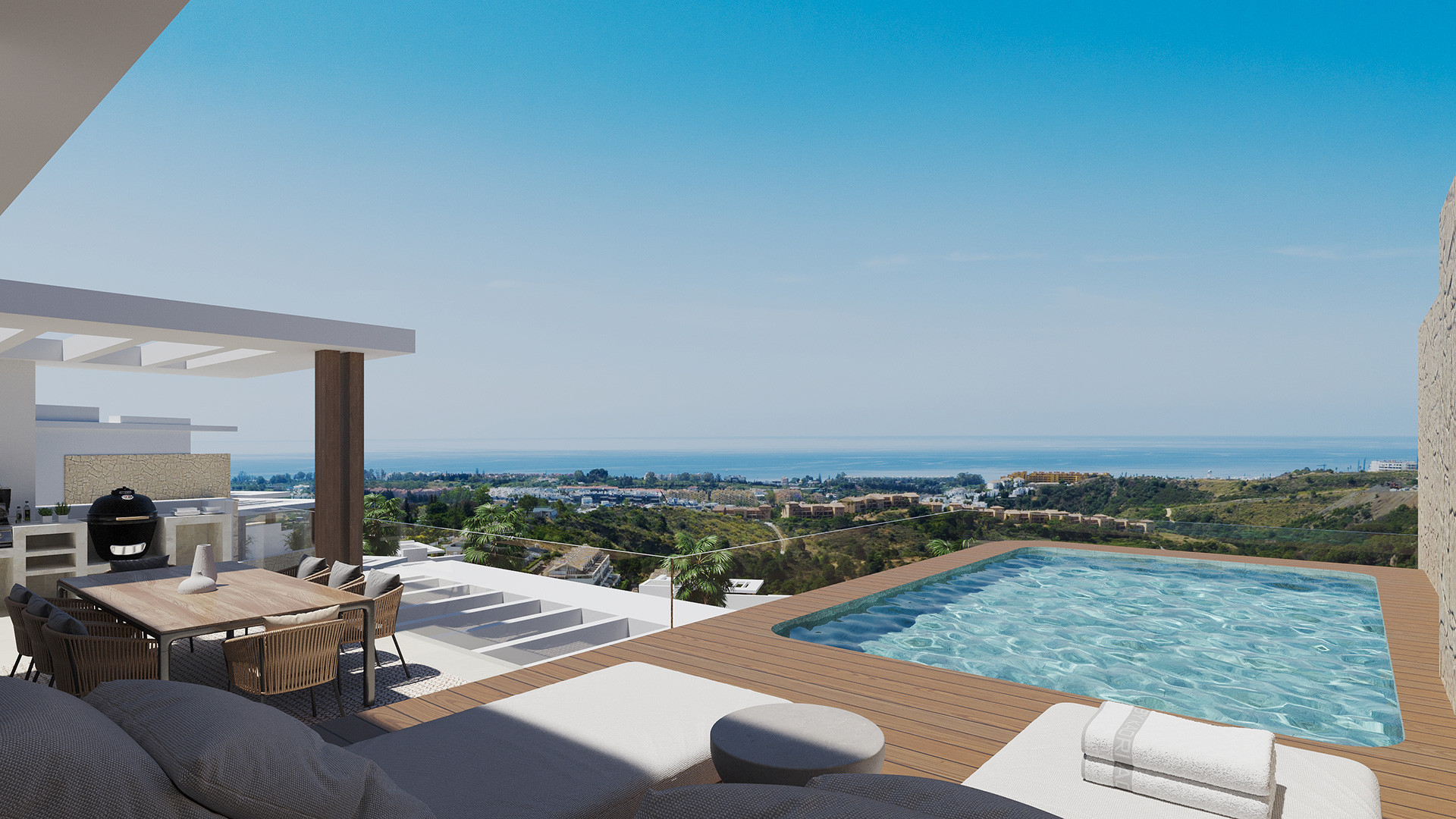 3 Bedroom Penthouse in Estepona East